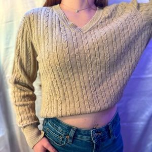CREAM SONOMA SWEATER